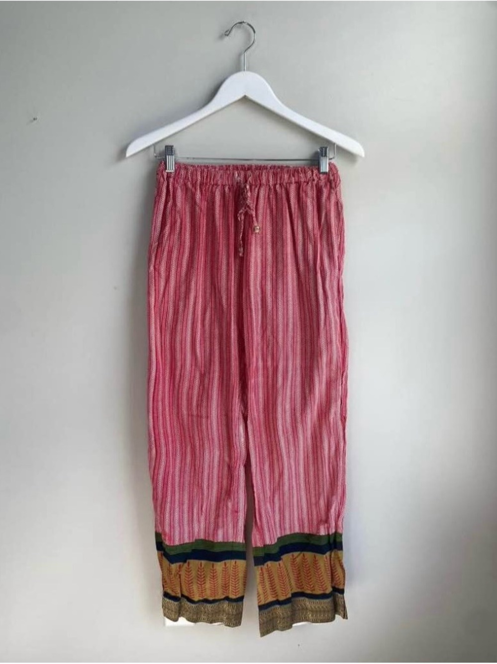 Punjammies Authentic Indian Pants 100% cotton Womens Small